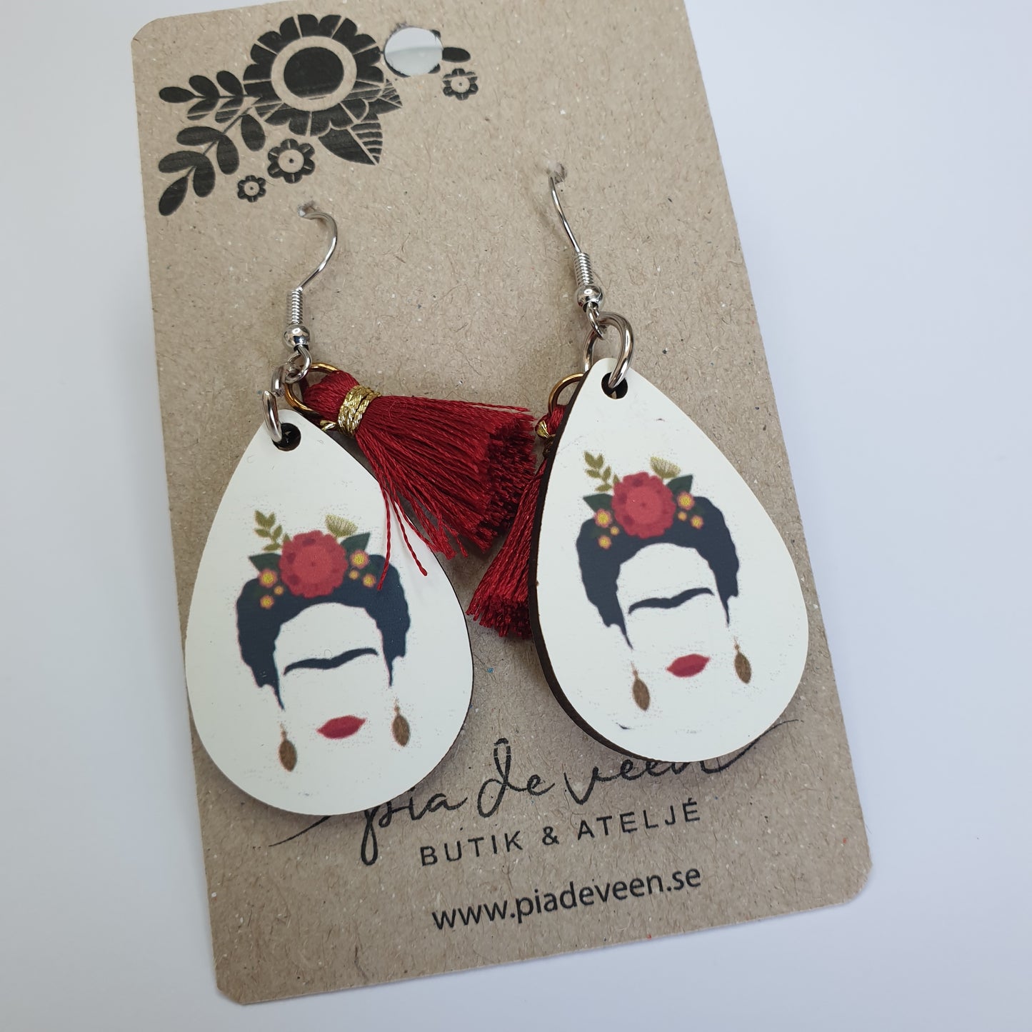 Örhängen Frida Kahlo