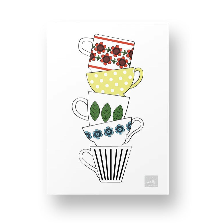 Print - Mormors koppar