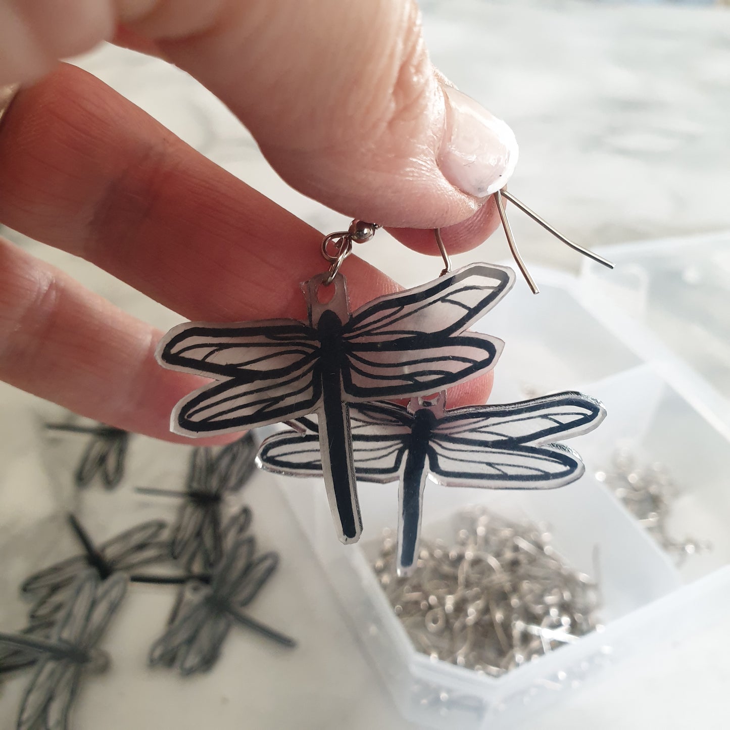 Örhängen Trollsländor