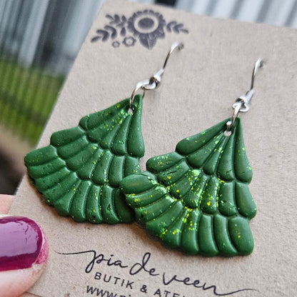 Örhängen - Julgranar