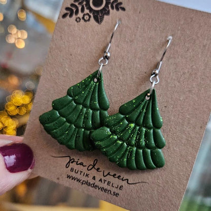 Örhängen - Julgranar