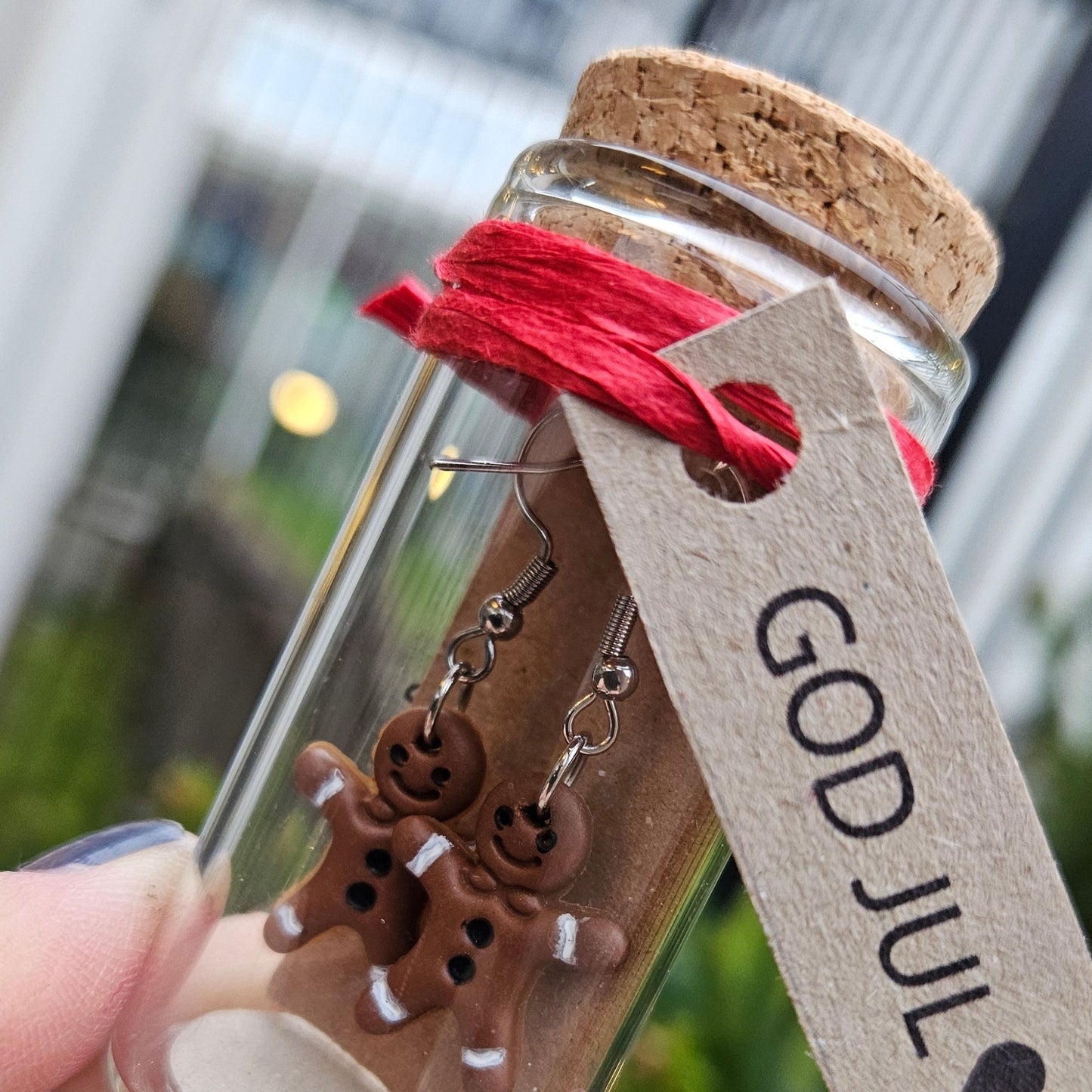 Örhängen - Pepparkakor