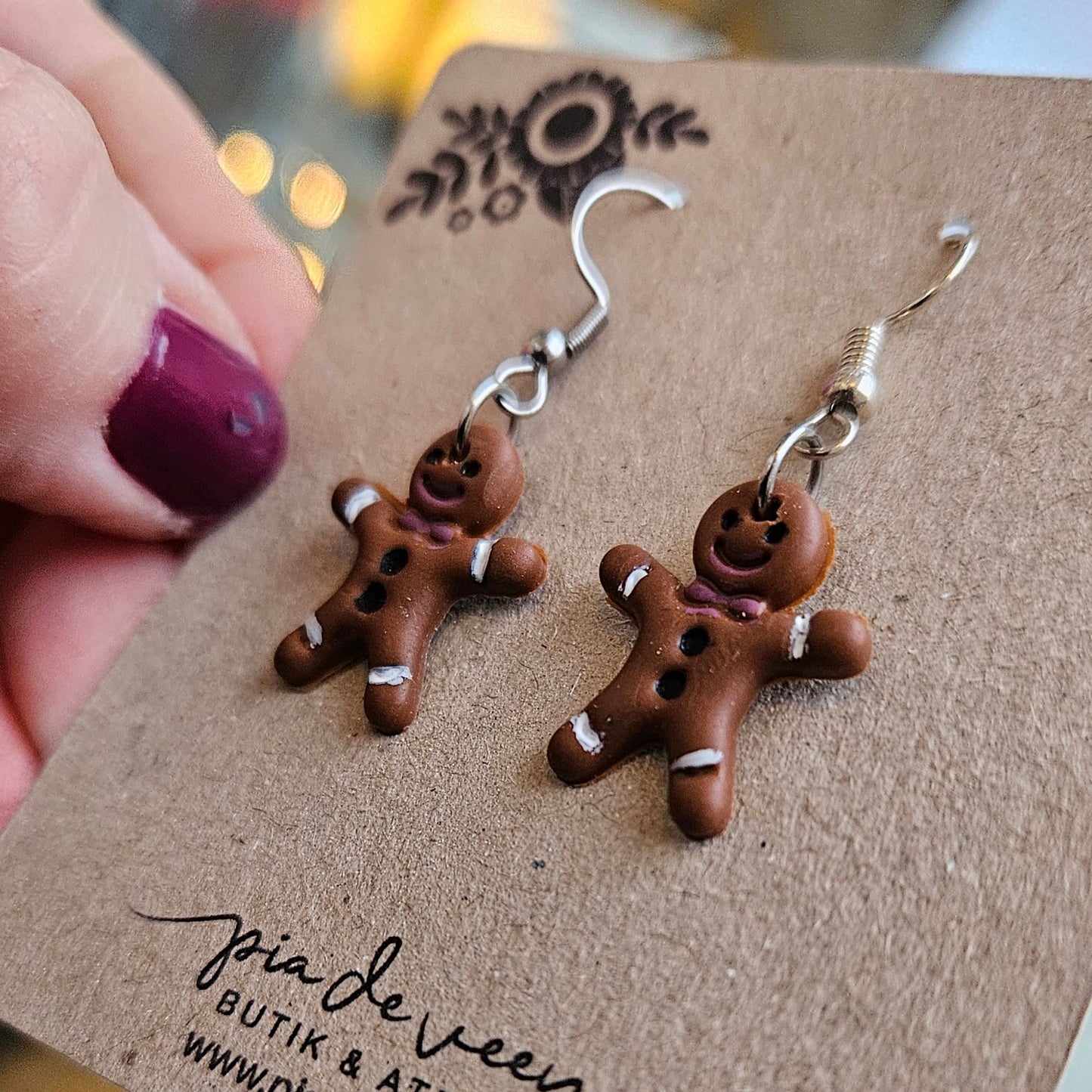 Örhängen - Pepparkakor