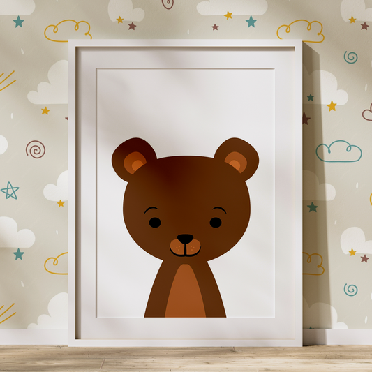 Barnposter - Björn