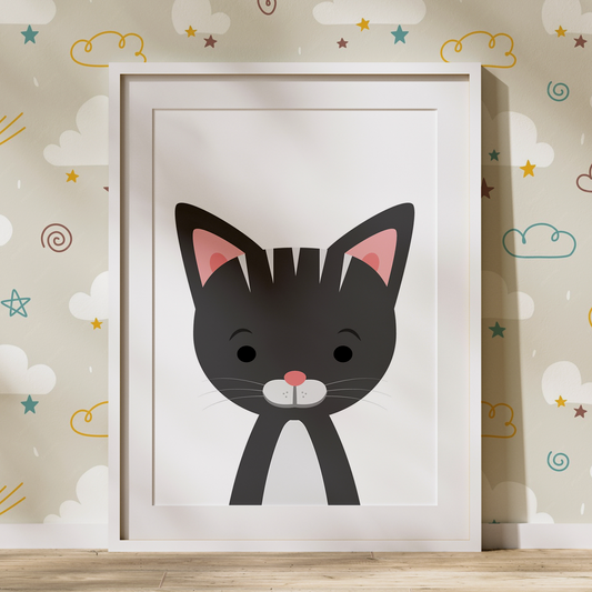 Barnposter - Katt