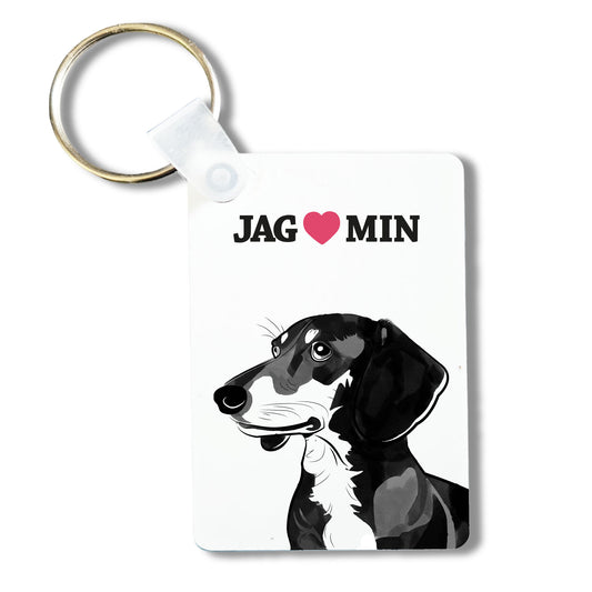 NYCKELRING Jag älskar min Tax