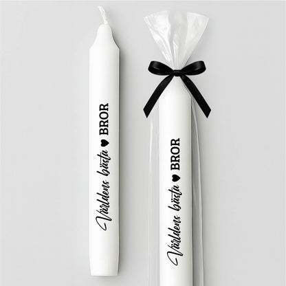 Stearinljus med tryck