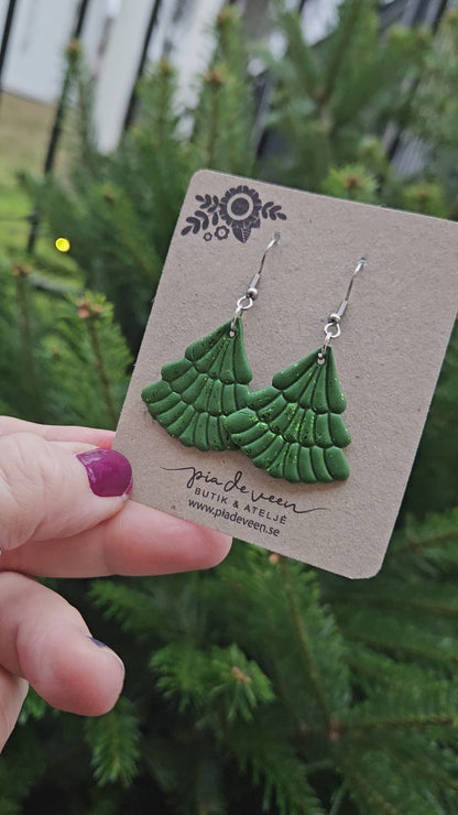 Örhängen - Julgranar