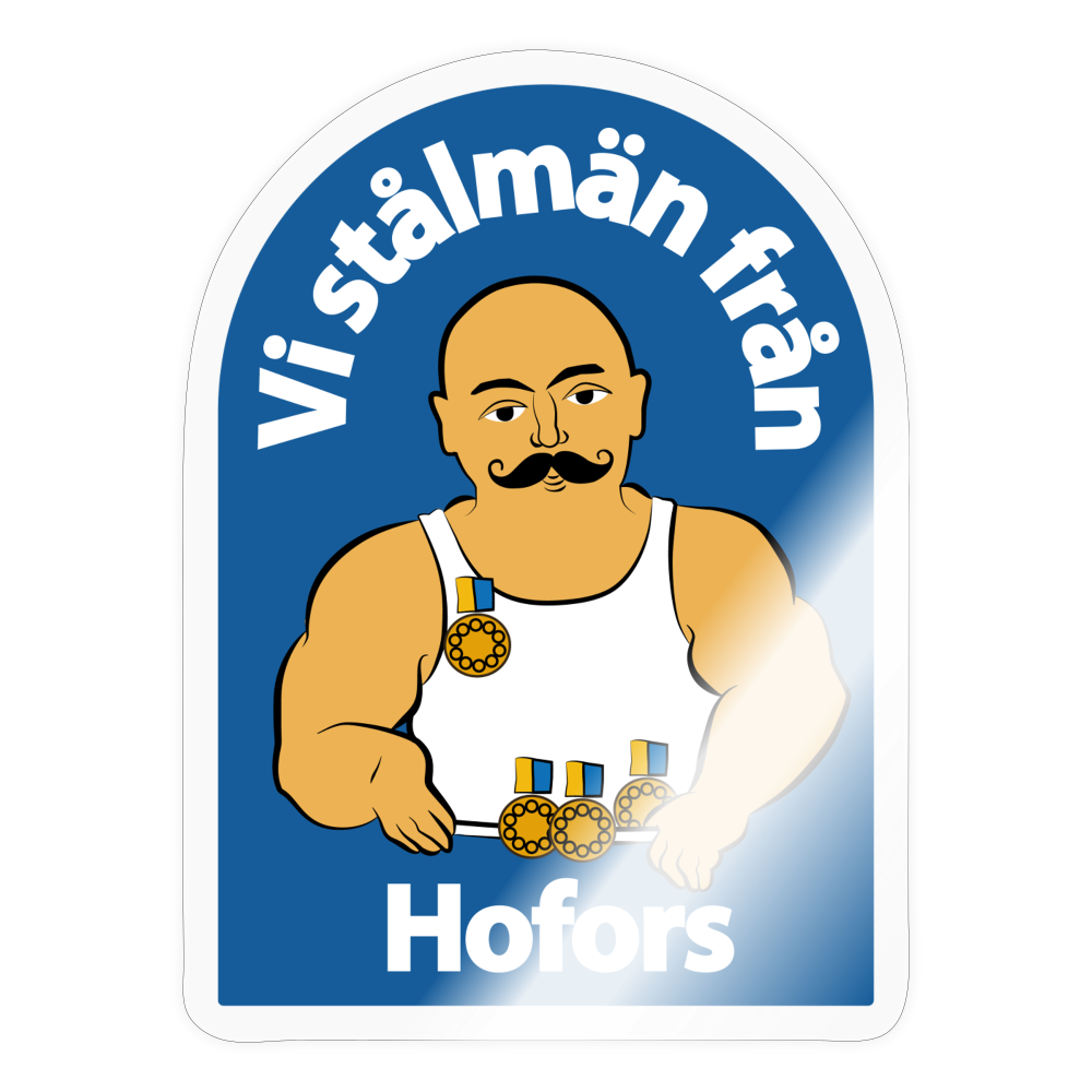 Sticker - transparent glossy