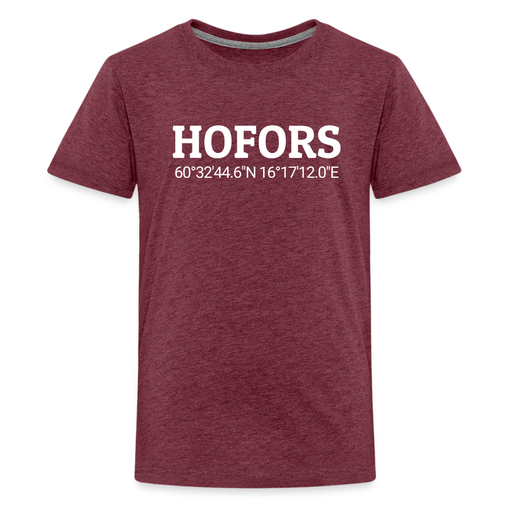Barn T-Shirt - heather burgundy