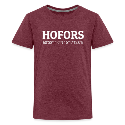 Barn T-Shirt - heather burgundy