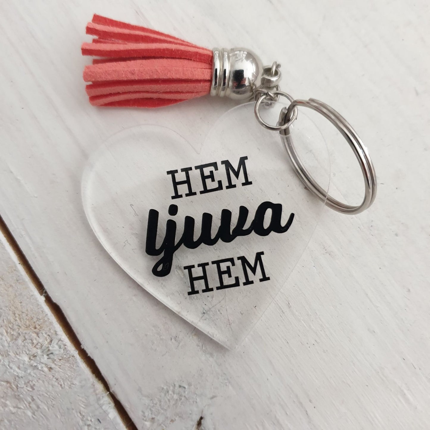 Nyckelring-Hem ljuva hem