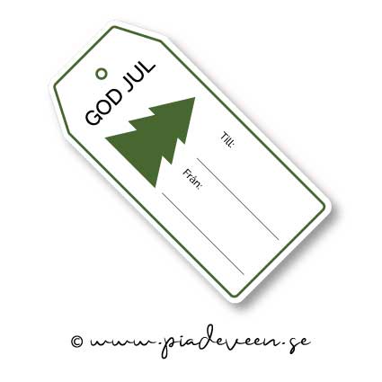 Printables-Julklappsetiketter