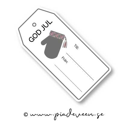 Printables-Julklappsetiketter