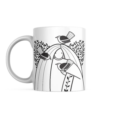 Mugg - Tre små fåglar