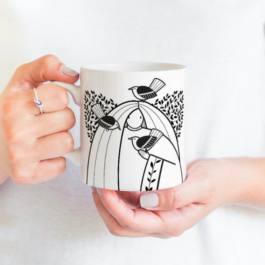 Mugg - Tre små fåglar