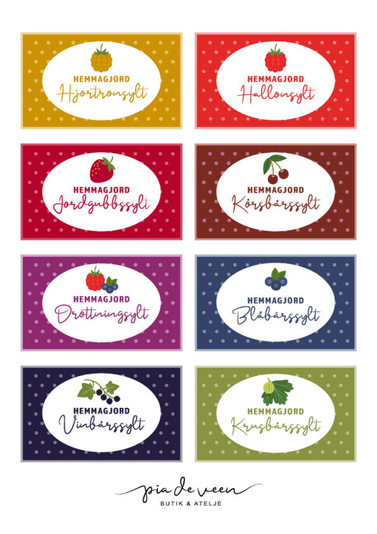 Etiketter-Printables